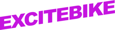Excitebike logo for NES